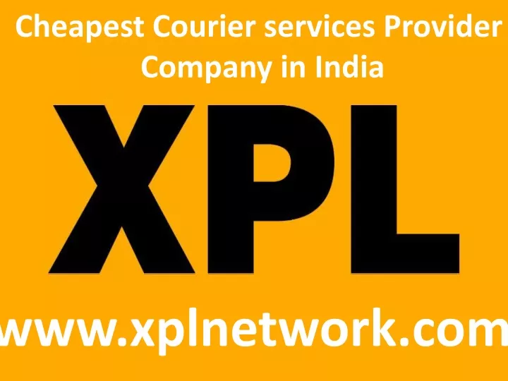 cheapest courier services provider company