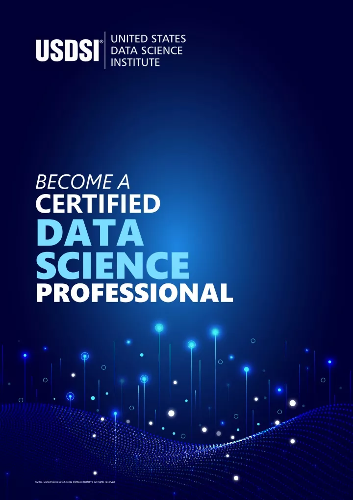 become a certified data science professional