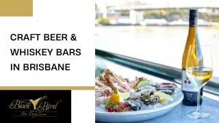 Craft Beer & Whiskey Bars in Brisbane