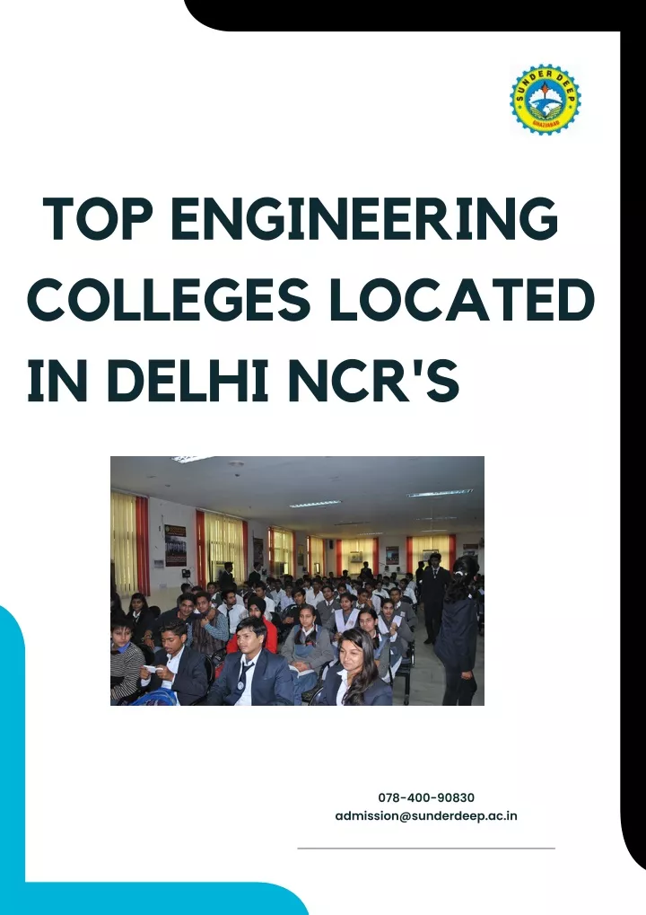 top engineering colleges located in delhi ncr s