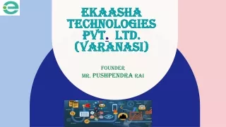 Ekaasha Technologies Pvt. Ltd.: Leading the Way as the Best Digital Marketing