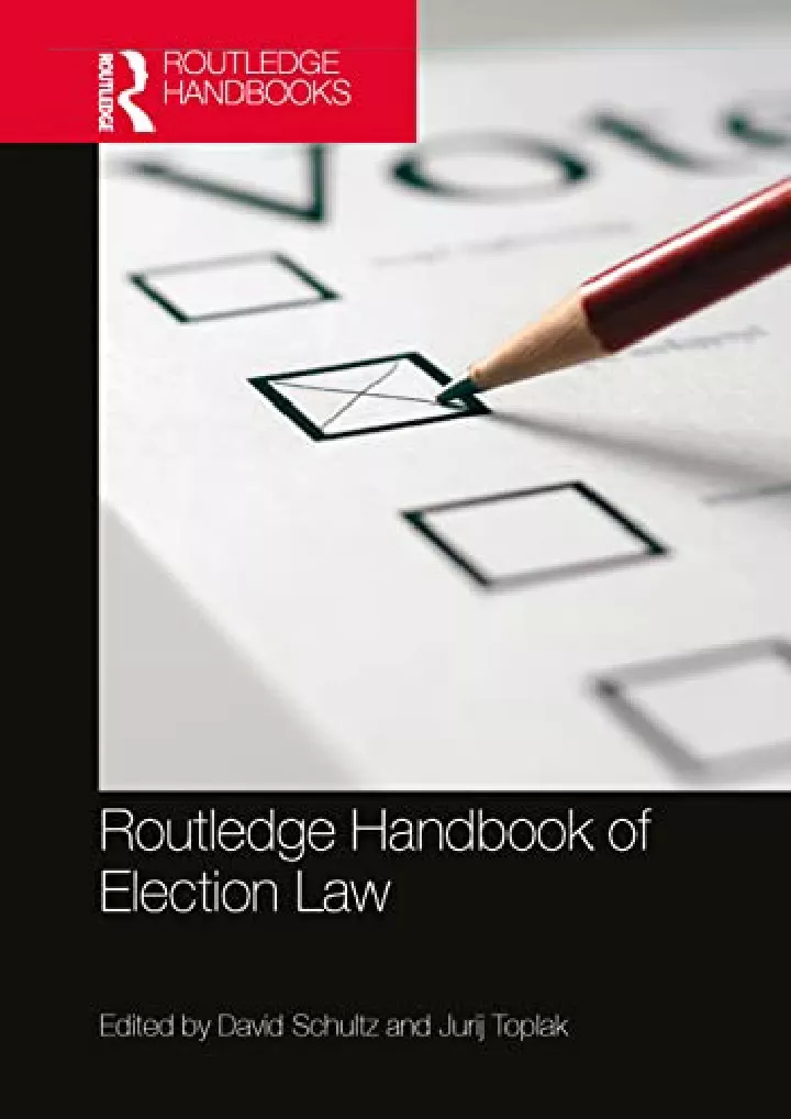 routledge handbook of election law routledge