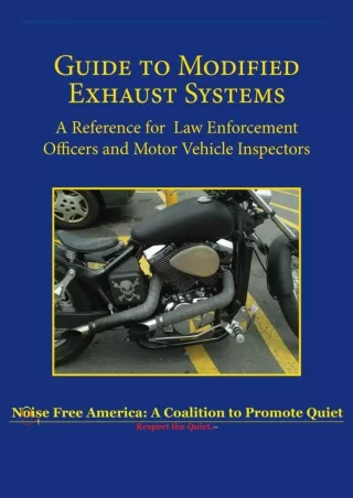 [PDF] READ] Free Guide to Modified Exhaust Systems: A Reference for Law Enf