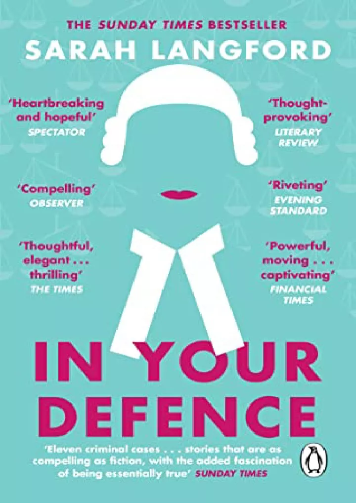 in your defence stories of life and law download