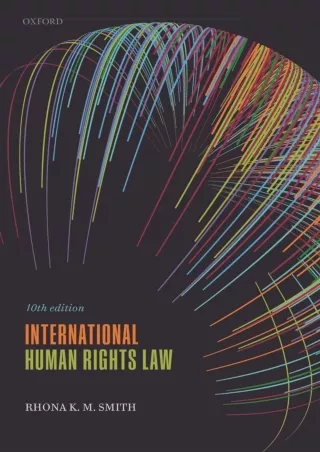 READ/DOWNLOAD International Human Rights Law free
