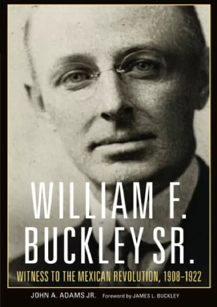 william f buckley sr download pdf read william