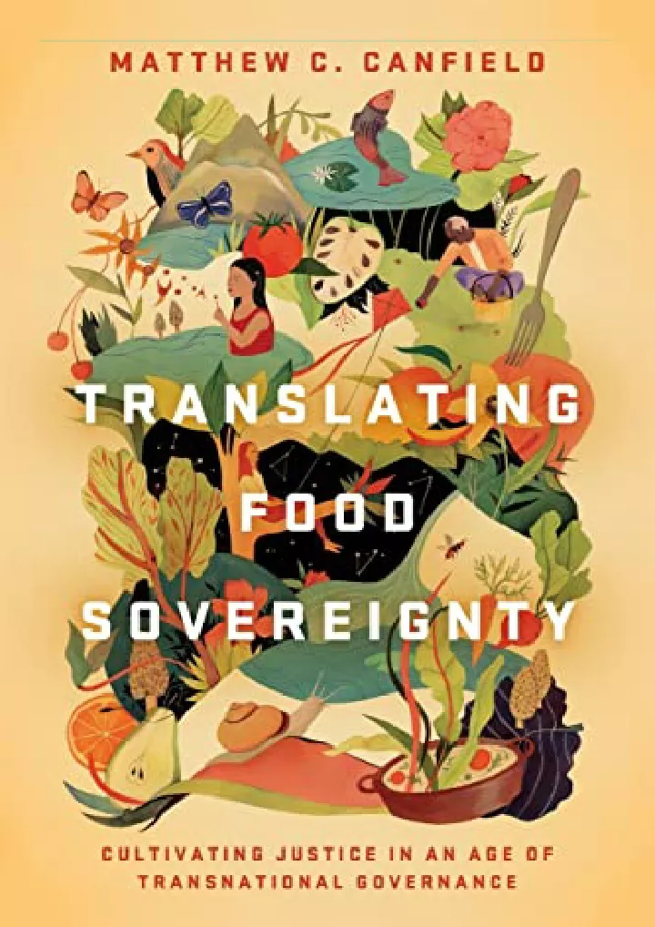 translating food sovereignty cultivating justice