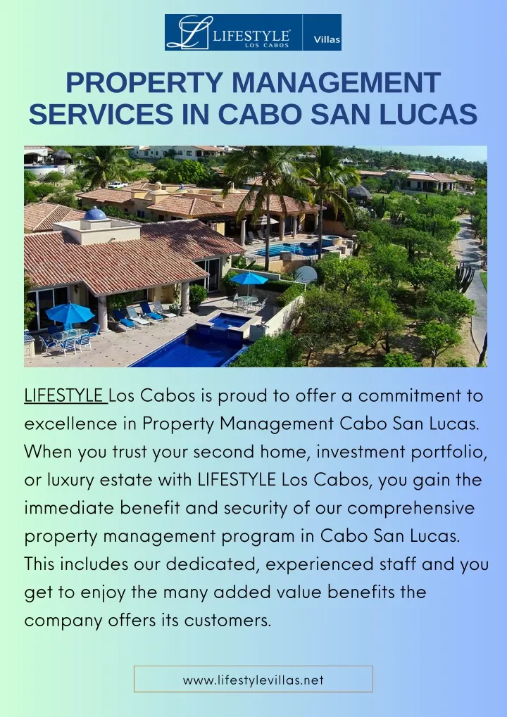 property management services in cabo san lucas