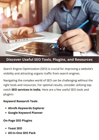 discover useful seo tools plugins and resources