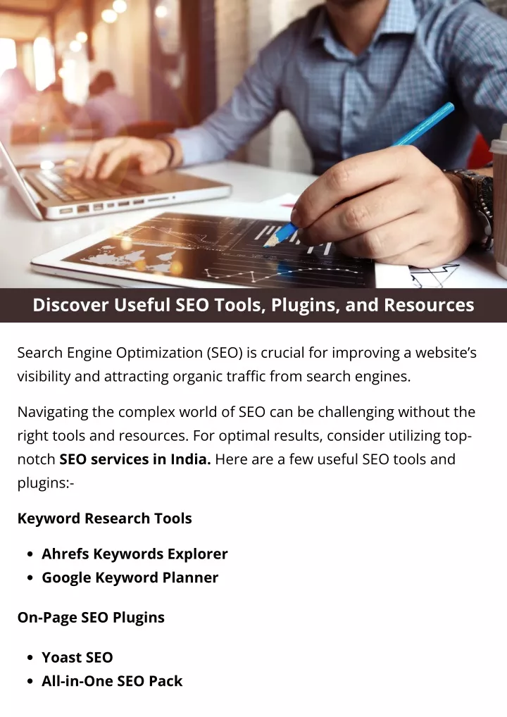 discover useful seo tools plugins and resources