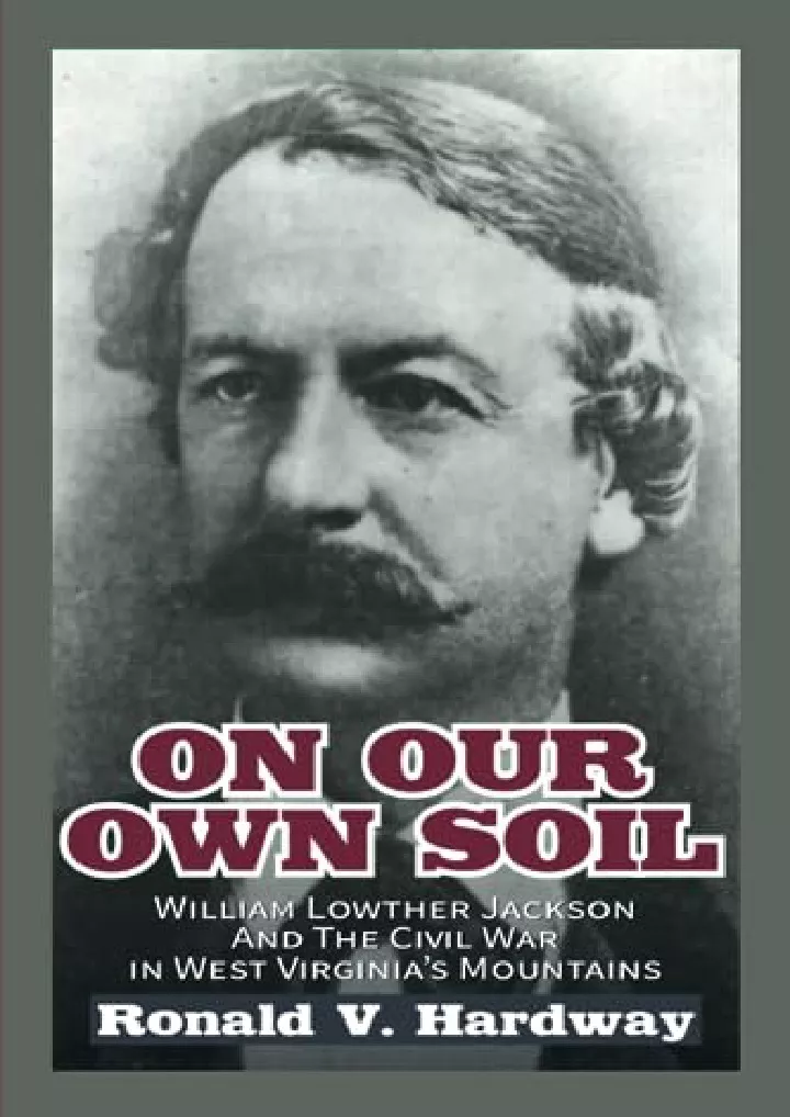 on our own soil william lowther jackson