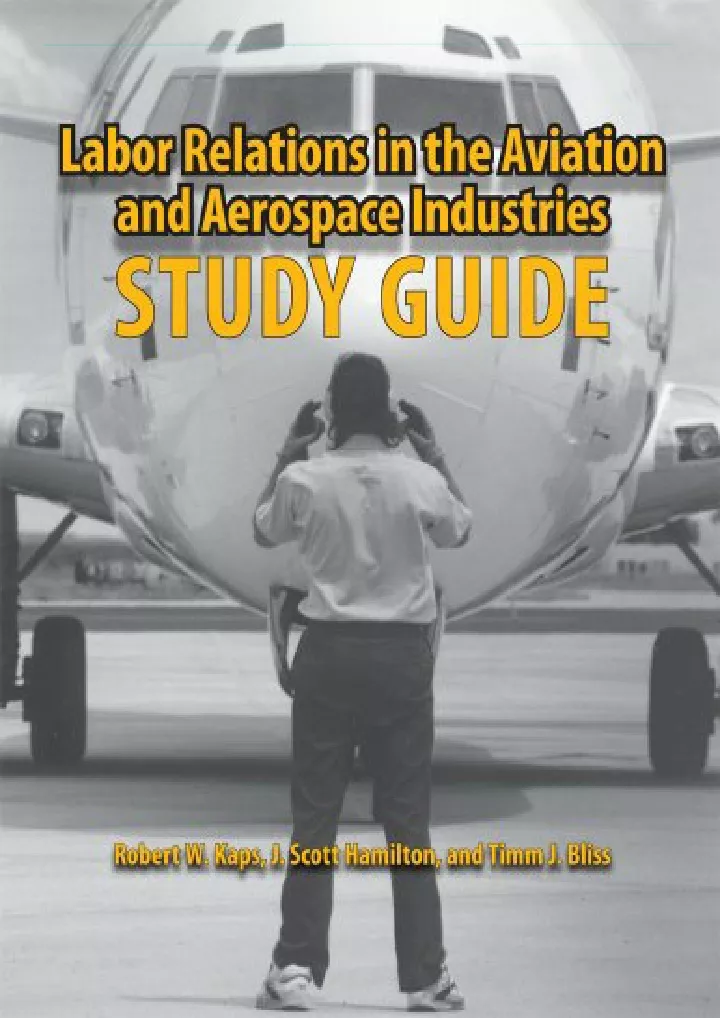 labor relations in the aviation and aerospace