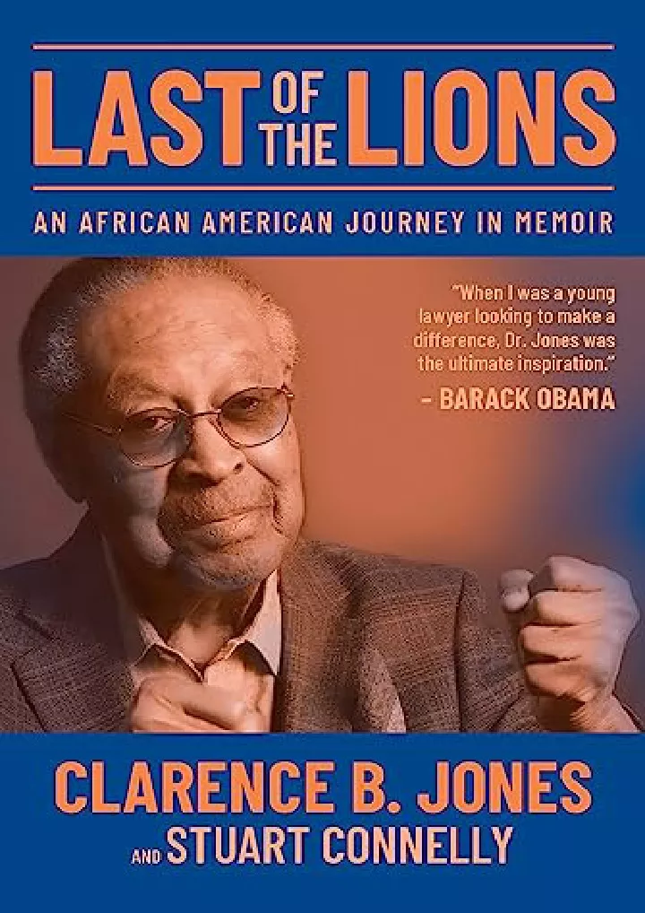 last of the lions an african american journey