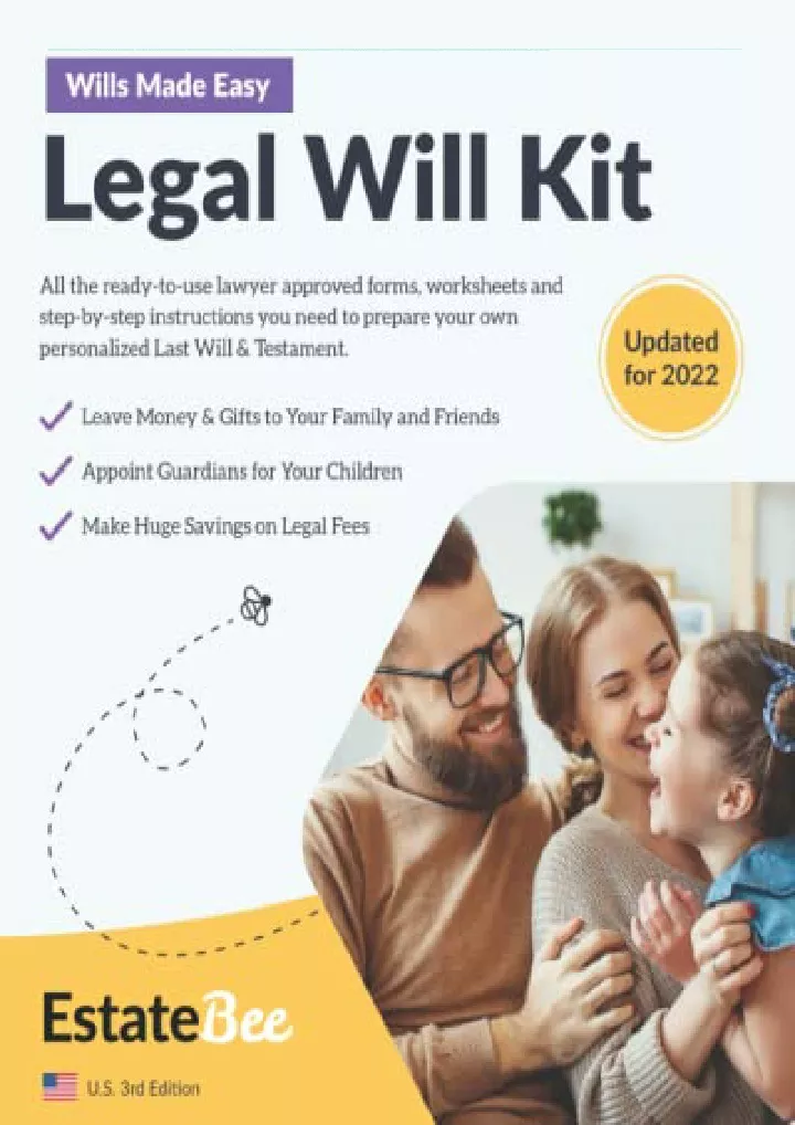 legal will kit make your own last will testament