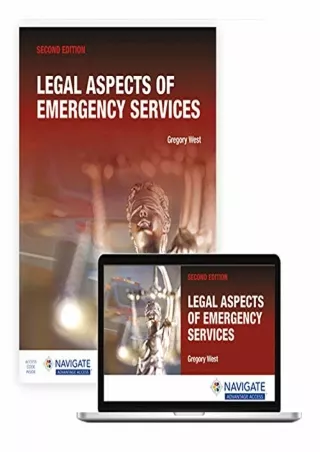 PDF BOOK DOWNLOAD Legal Aspects of Emergency Services full