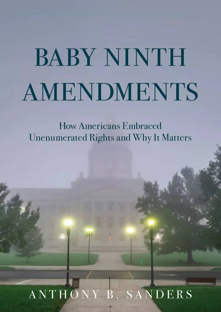 baby ninth amendments how americans embraced