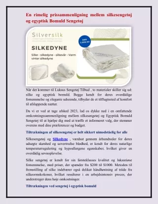 Silkedyne