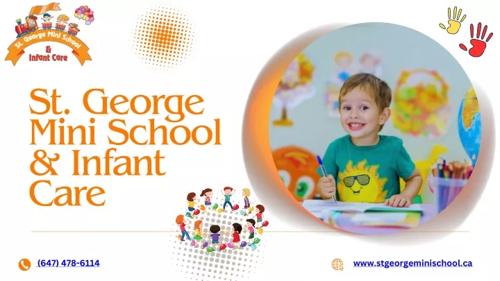 st george mini school infant care
