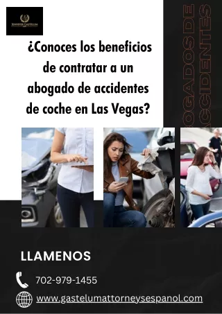 abogado de accidentes de coche en Las Vegas | Jennifer Gastelum Law