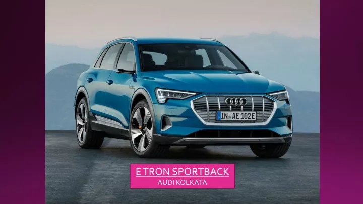 e tron sportback audi kolkata