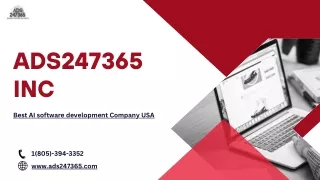 Best AI Software Development Company USA