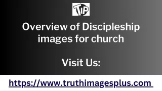 Overview of Discipleship Images For Church