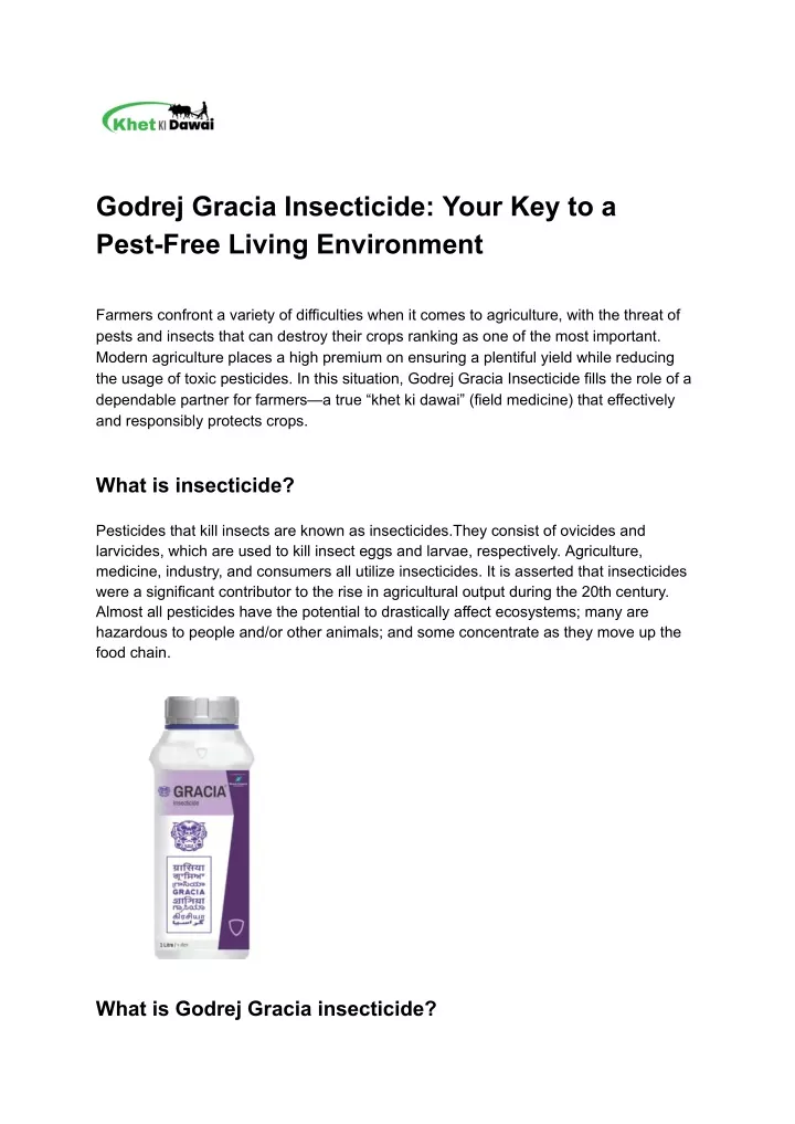 godrej gracia insecticide your key to a pest free