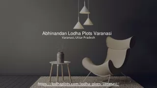 Abhinandan Lodha Plots Varanasi