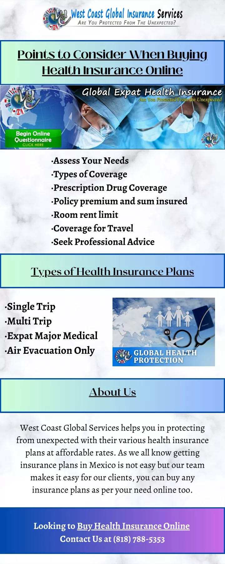 points to consider when buying health insurance