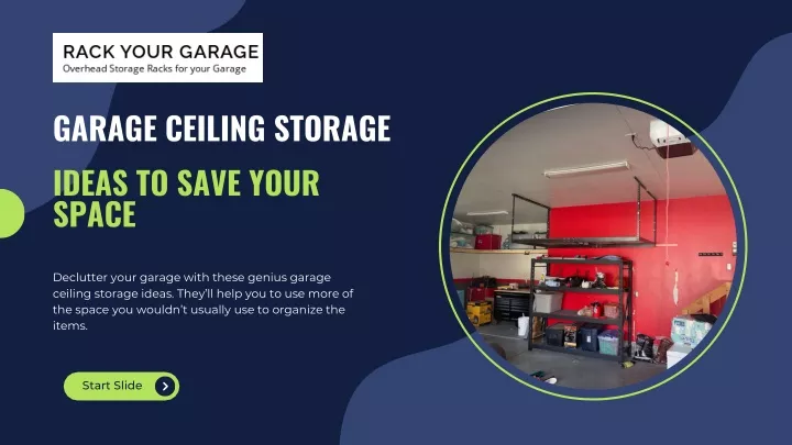 garage ceiling storage ideas to save your space