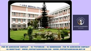 JSS Medical College Mysore 2023-24 :Admission, Fees Structure, Course offered
