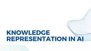 knowledge representation in ai