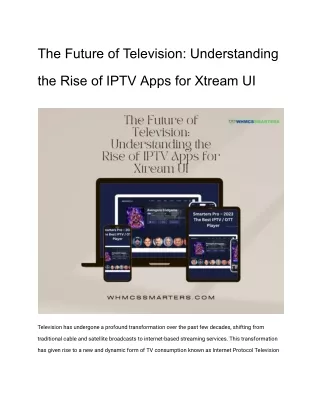 the future of television understanding