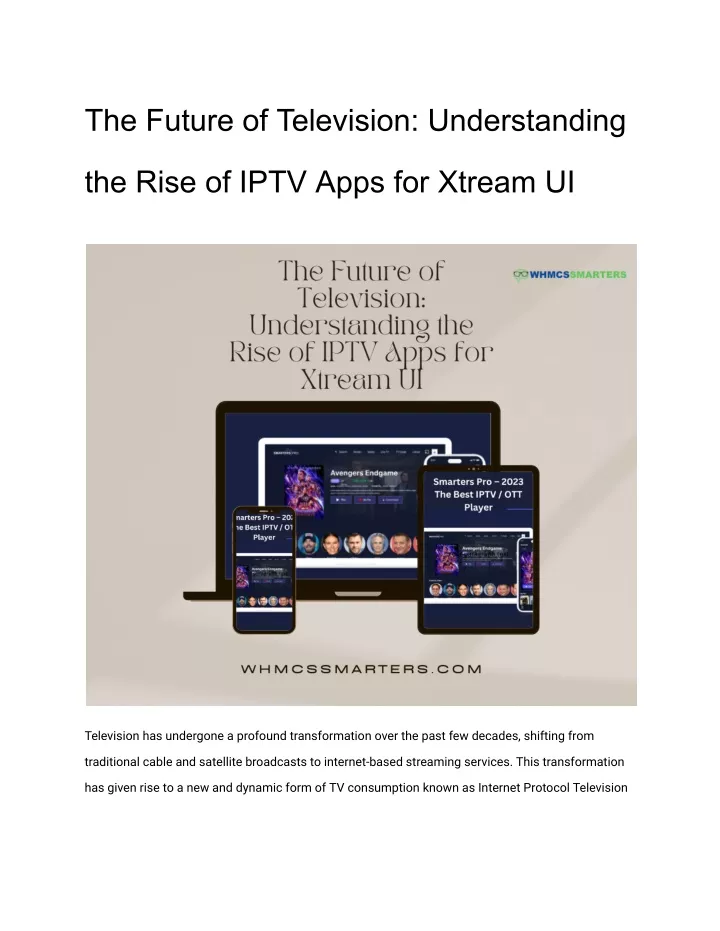 the future of television understanding
