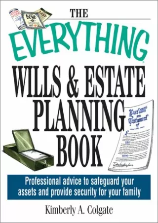 [Ebook] The Everything Wills And Estate Planning Book: Professional Advice to