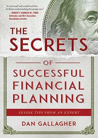 Read online  The Secrets of Successful Financial Planning: Inside Tips from an Expert