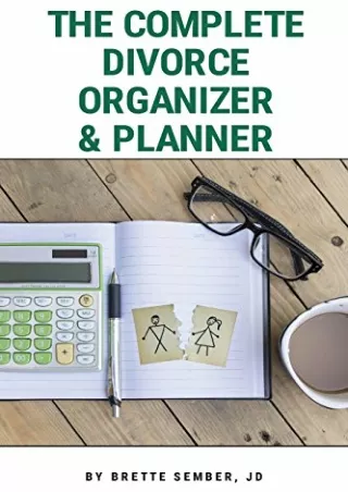 Download [PDF] The Complete Divorce Organizer and Planner