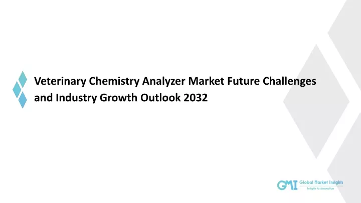 veterinary chemistry analyzer market future