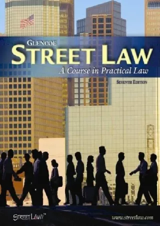 [PDF] Street Law: A Course in Practical Law