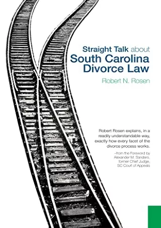 [Ebook] Straight Talk about South Carolina Divorce Law