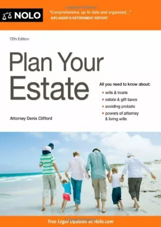 get [PDF] Download Plan Your Estate