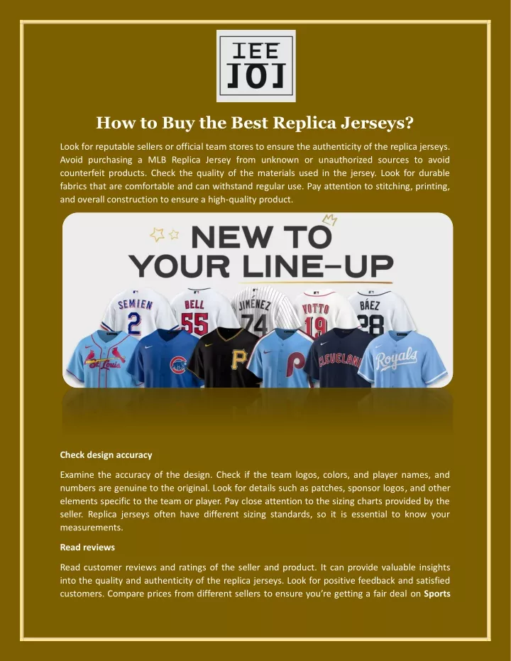 how to buy the best replica jerseys