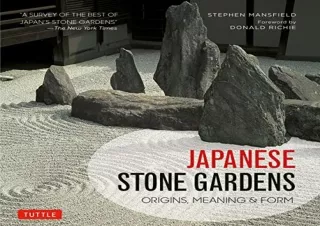 PDF/READ Japanese Stone Gardens: Origins, Meaning & Form