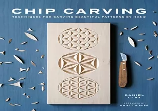 Download Book [PDF] Chip Carving: Techniques for Carving Beautiful Patterns by H