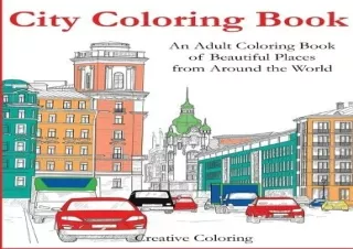 get [PDF] Download City Coloring Book (Adult Coloring Books)
