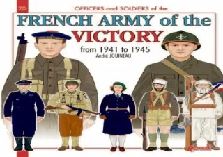 Download Book [PDF] The French Army of the Victory: from 1941 to 1945 (Officers