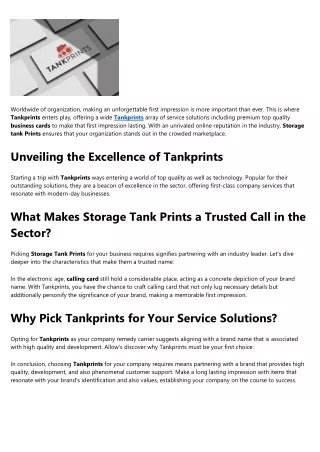5 Simple Statements About Tankprints Explained