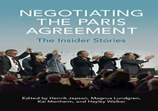 READ EBOOK (PDF) Negotiating the Paris Agreement: The Insider Stories