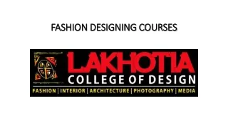 BA Hons in Fashion Design