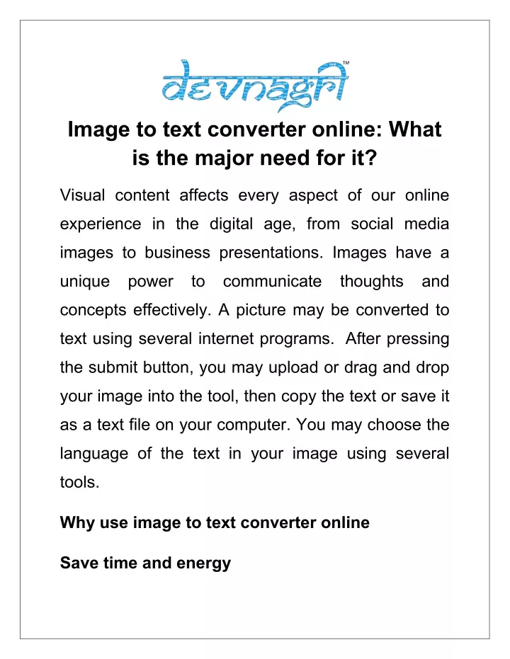 image to text converter online what is the major